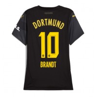 Camiseta Borussia Dortmund Julian Brandt #10 Visitante Equipación para mujer 2024-25 manga corta